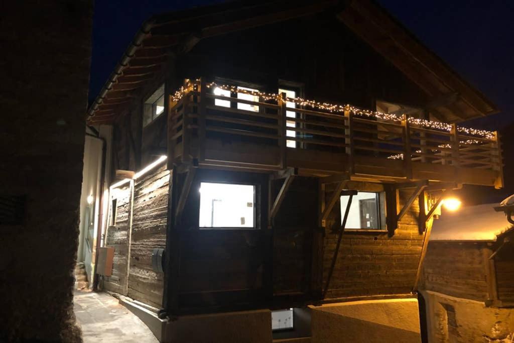 Grand Appartement Avec Terrasse A Chez-Les-Reuses Orsières Exterior foto